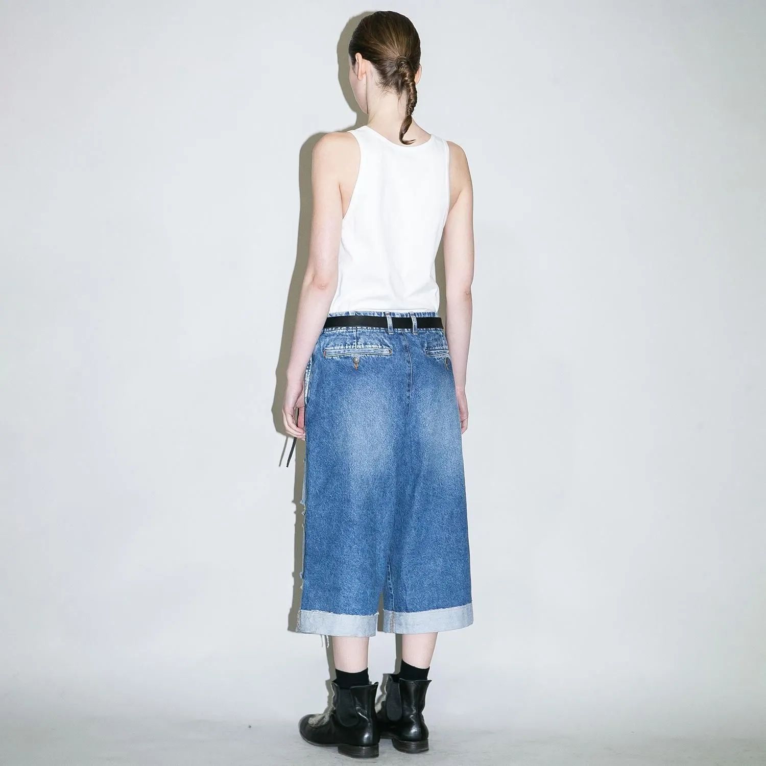 【残り一点】13OZダメージデニムショーツ