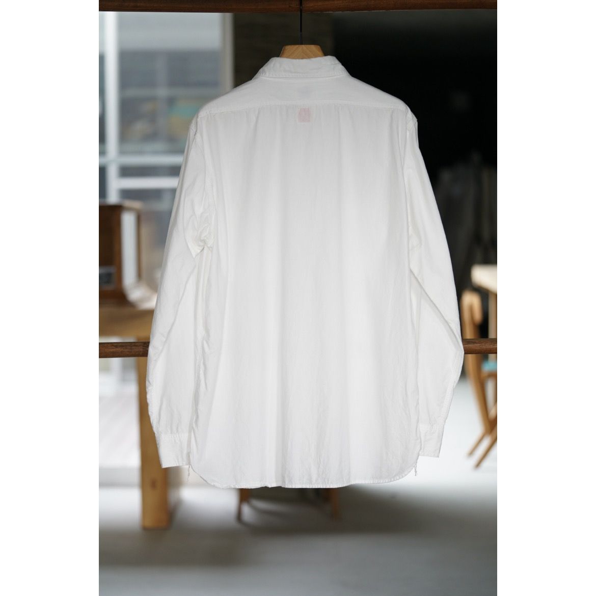 【残りわずか】White Chambray Work Shirt