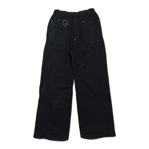 【残り一点】Home Wide Jeans With Damaged(INLAY DENIM)