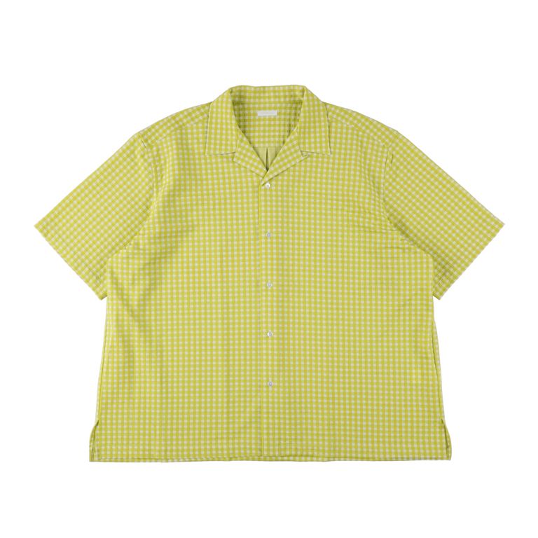 【残り一点】36G Wool Check Ether SS Shirt