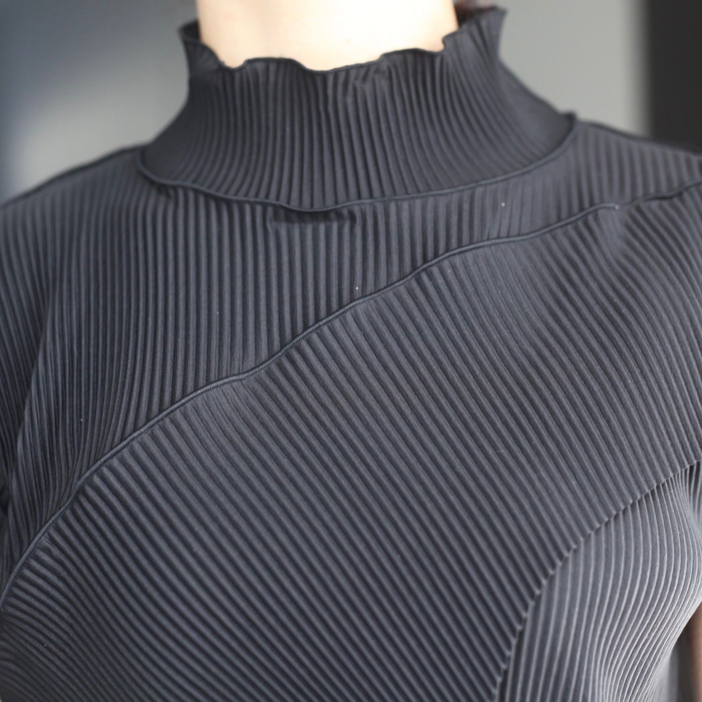 【残り一点】Todo Wave Tiny Top Short Sleeve Highneck