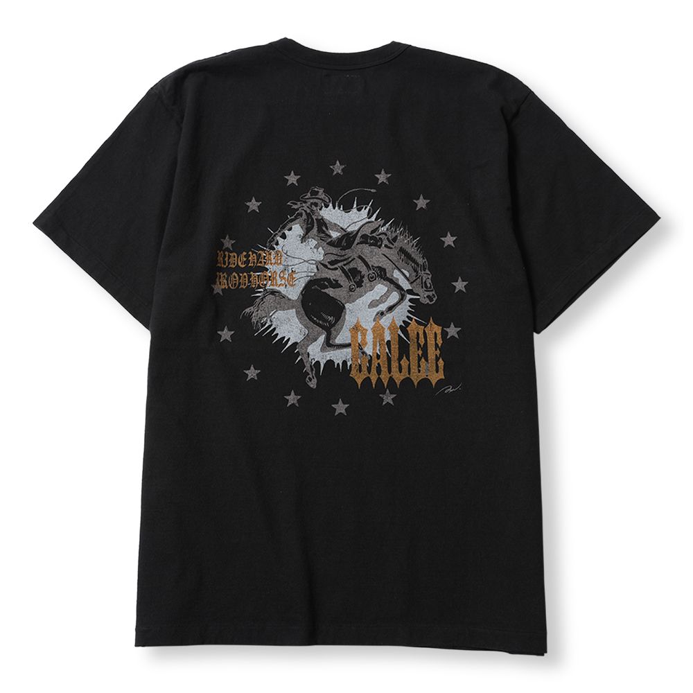【残り一点】Garment Dye Iron House Tee