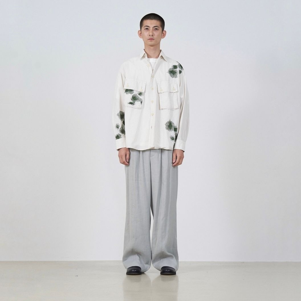 【残り一点】Embroidery Utility Shirt