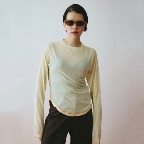 【残り一点】Sheer Mellow Tops