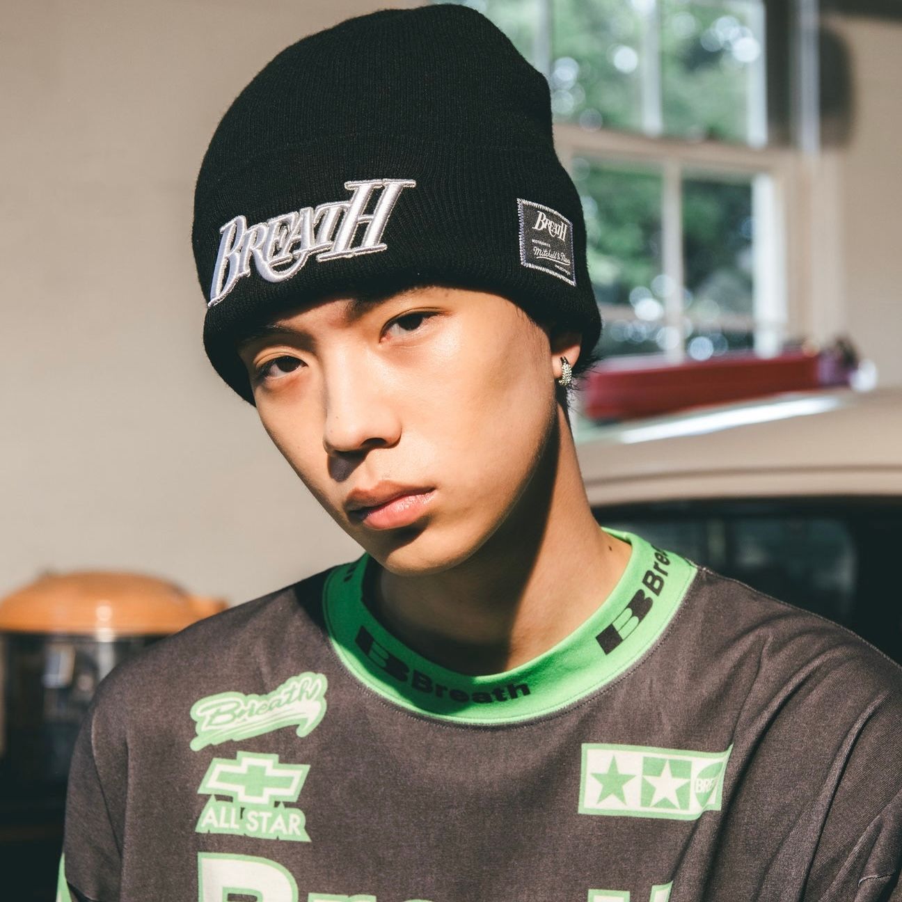 【残り一点】× Mitchell & Ness Cuff Beanie