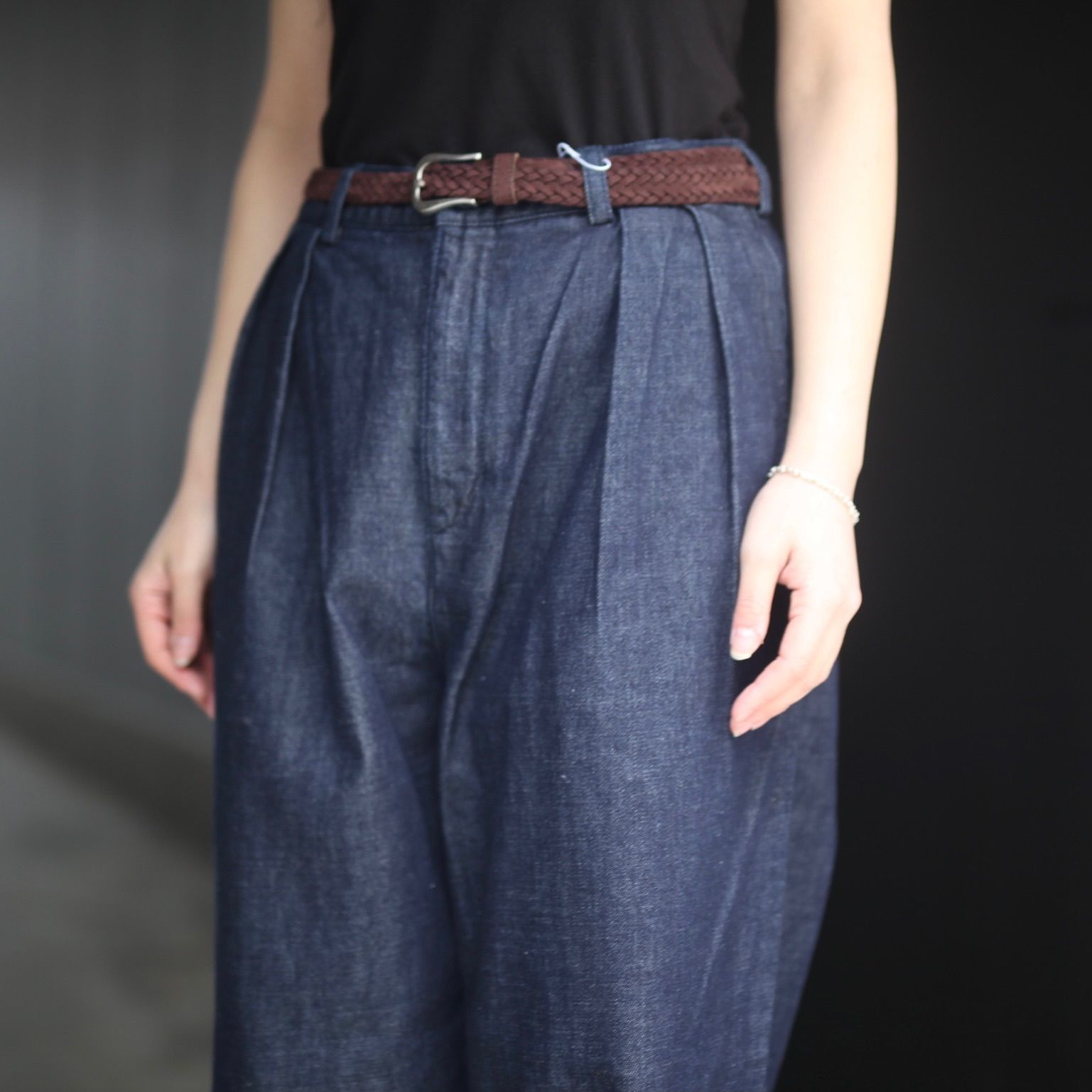 EVCON - 【残りわずか】2tuck Denim Trouser | ACRMTSM ONLINE STORE