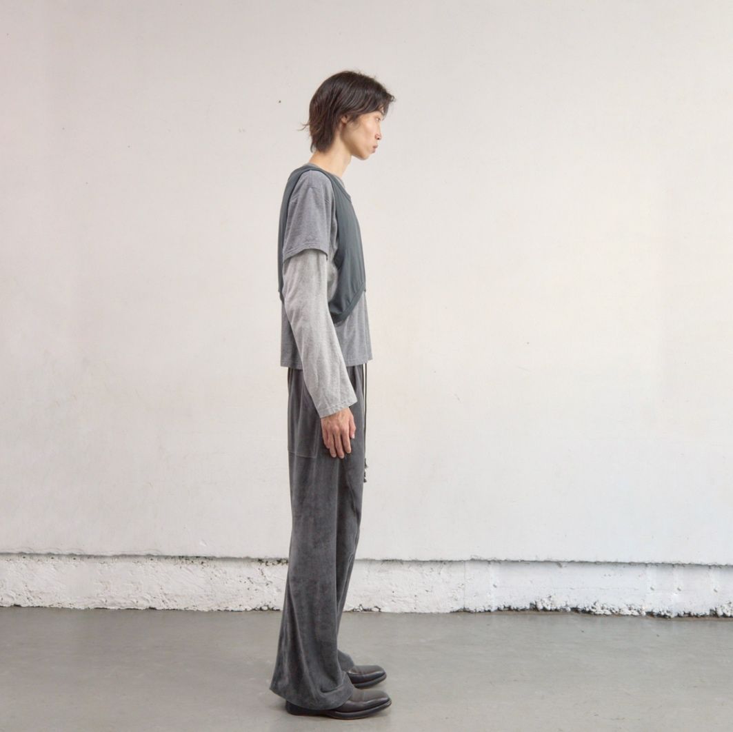 【残り一点】Panelled Multi Layerd T-Shirt