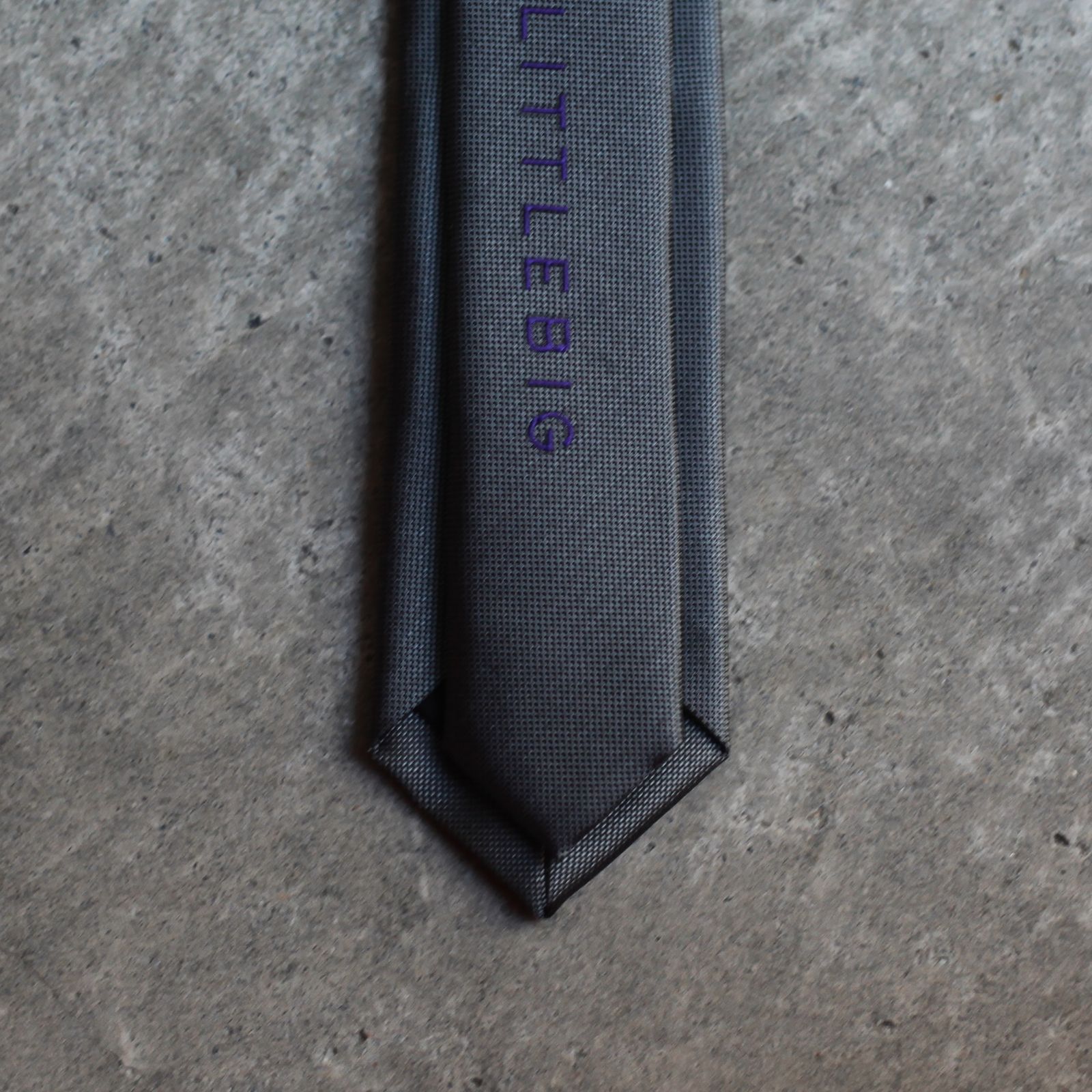 LITTLEBIG - 【残りわずか】Silk Narrow Tie(GREY) | ACRMTSM ONLINE STORE