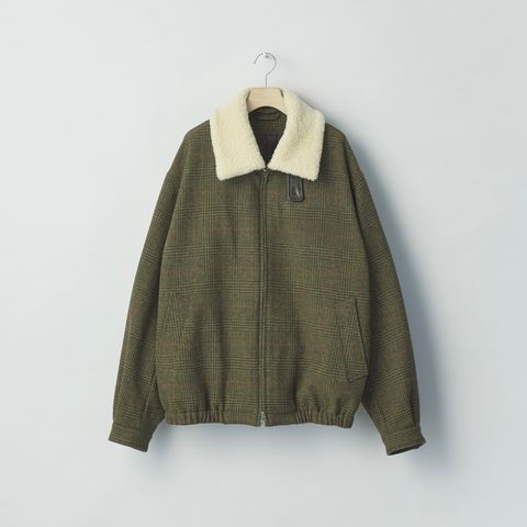 【残りわずか】Detachable Collar British Tweed Jacket