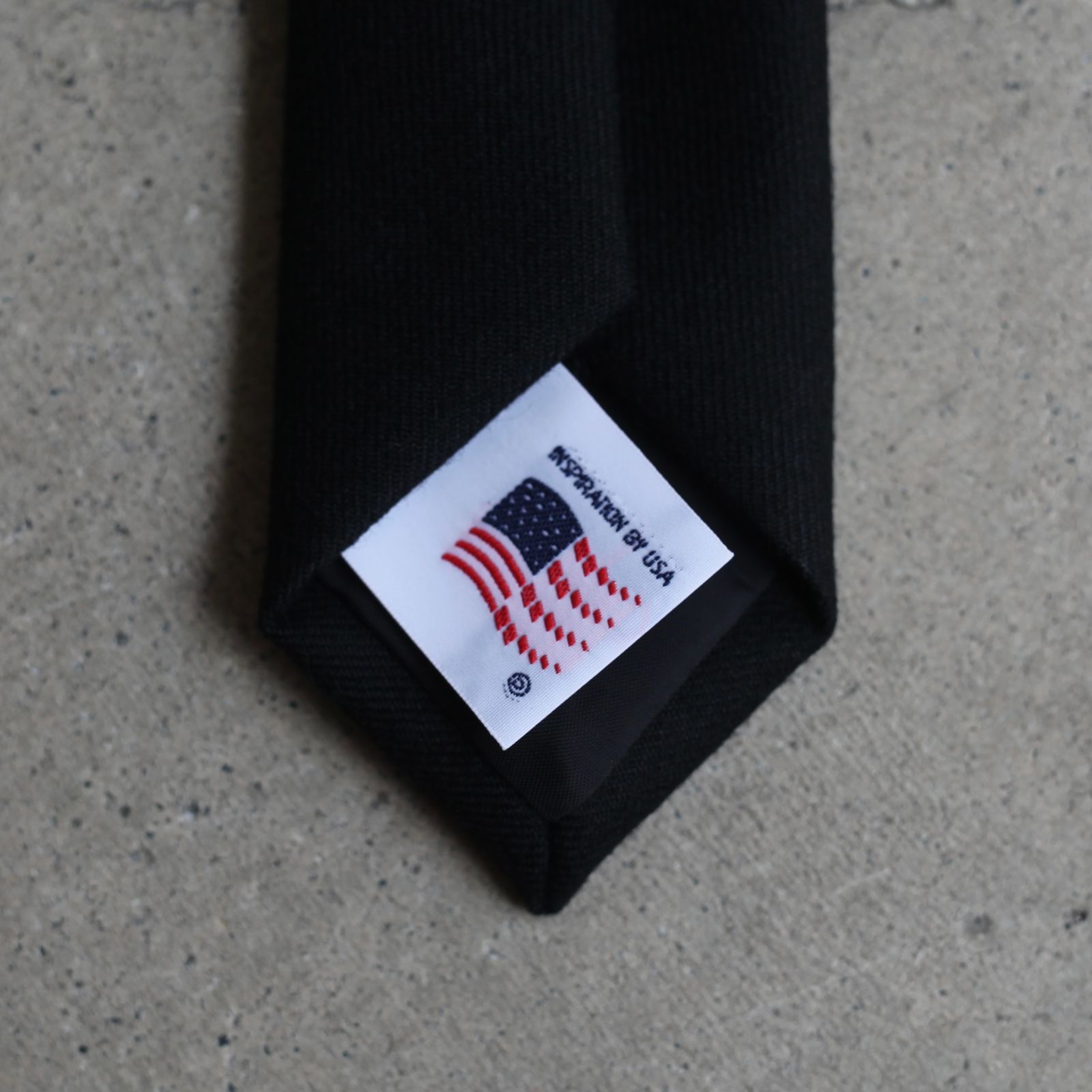 DAIRIKU - 【残りわずか】Wool Tie with Money Clip(WOOL BLACK ...