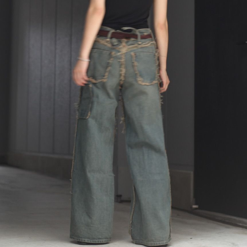 MINUS - 【残り一点】Slash Seam Lot 20603t(CLASSIC DENIM) | ACRMTSM