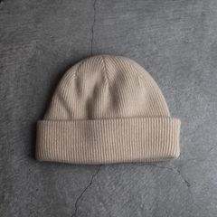 【残り一点】Knit Big Watch Cap(CASHMERE)