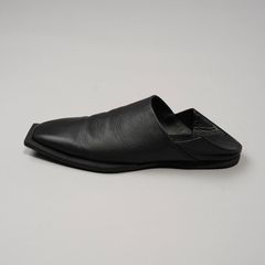 【残り一点】Plain Toe With Open Lacing Flat Slip-ons