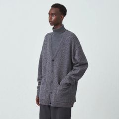 【残り一点】Wool Mouline Oversized Cardigan