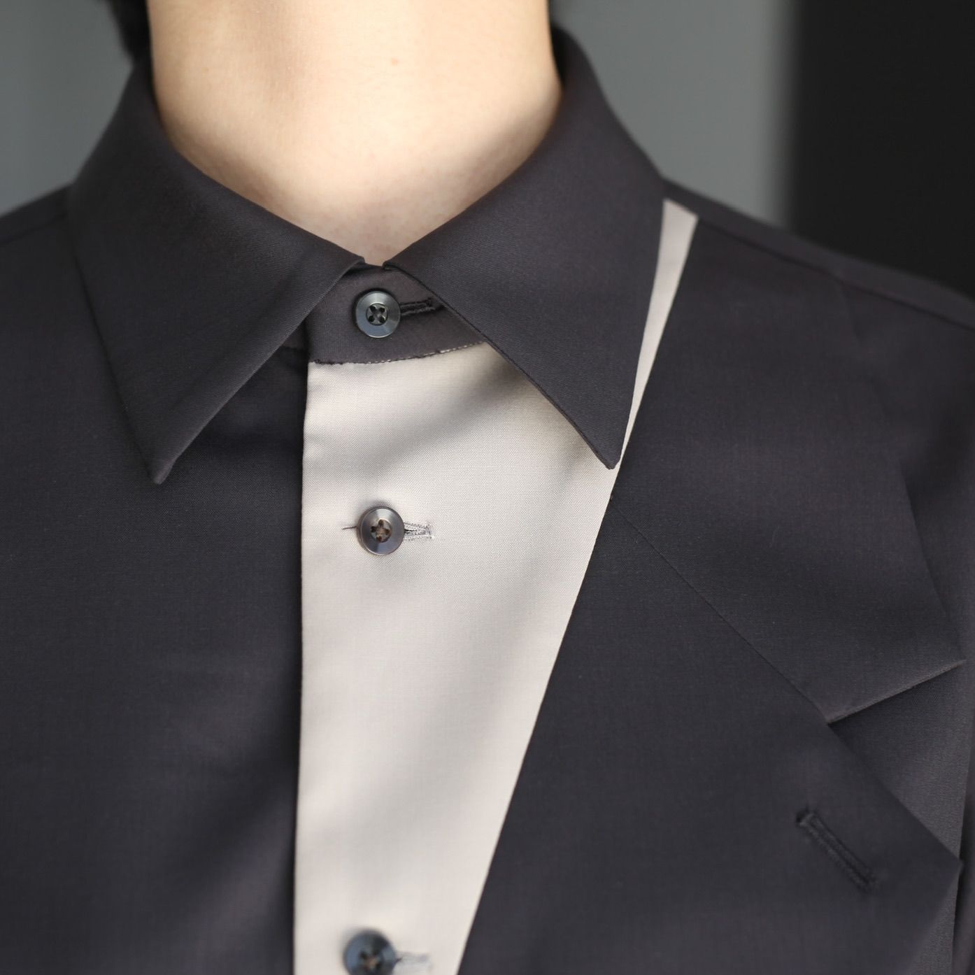 ETHOSENS - 【残り一点】Tailorcollar Shirt | ACRMTSM ONLINE STORE