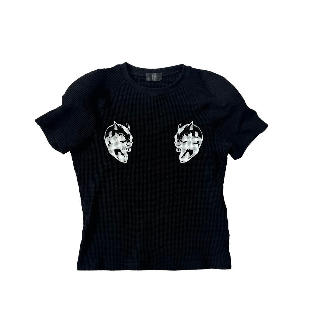 【残り一点】Bulk Shoulder Waffle T-shirt