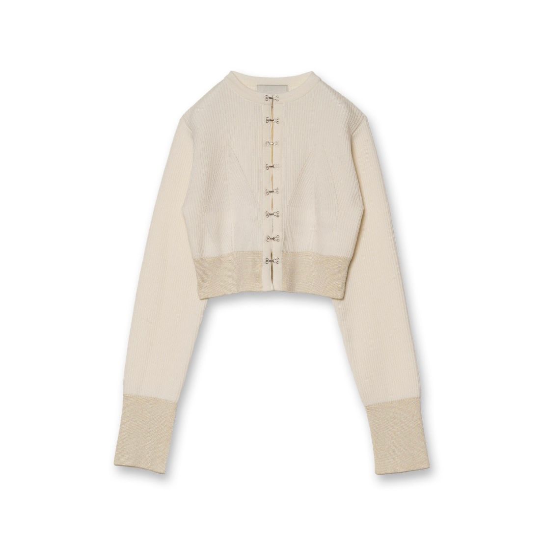 TAN - 【残り一点】Diamond Pattern Ribbed Cardigan | ACRMTSM ONLINE