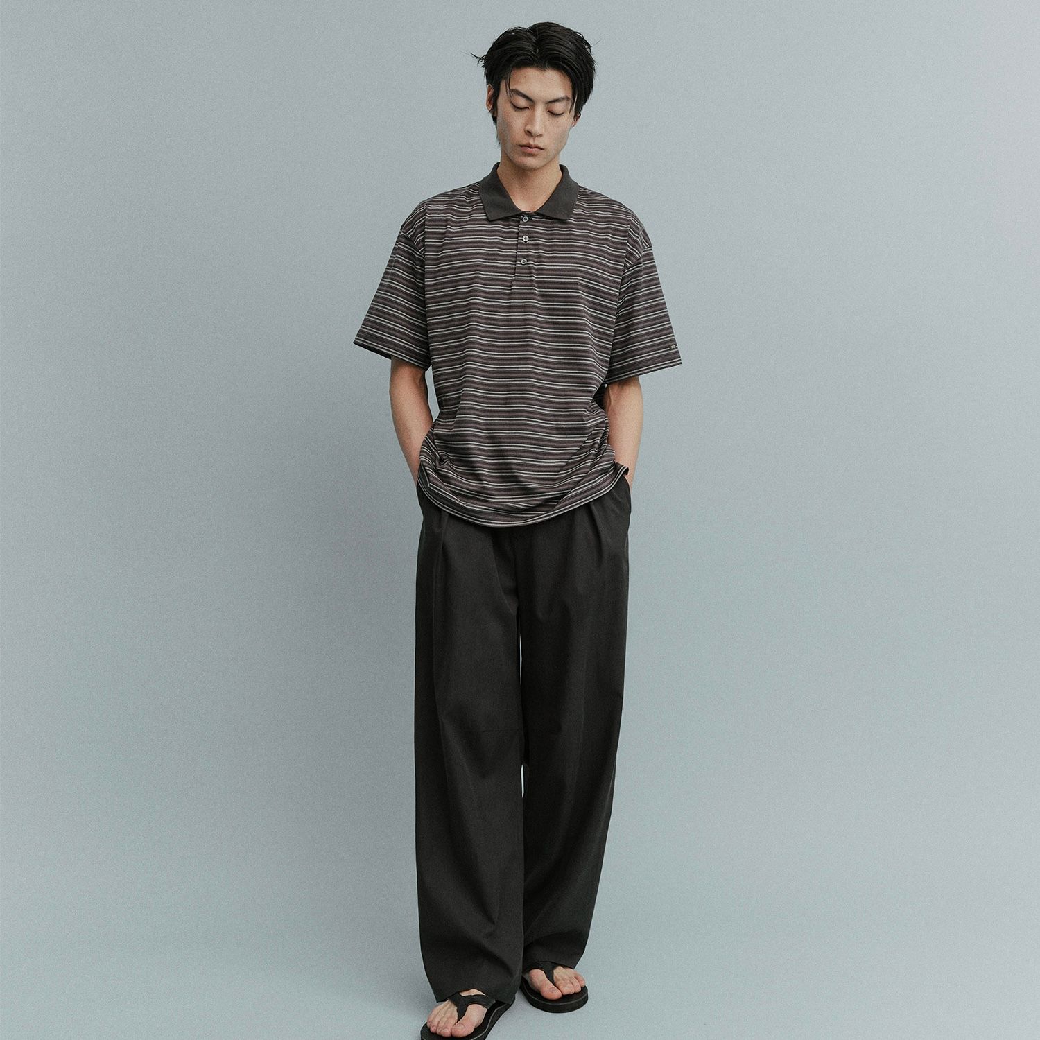 【残り一点】Brief Stripe Short Sleeve Tee