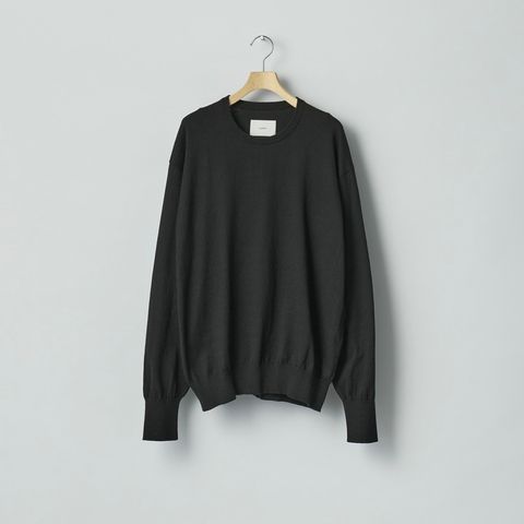 【残り一点】Organic Cotton Knit Crew Neck LS