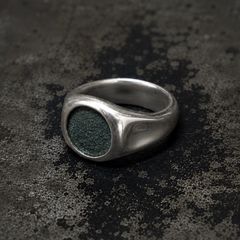 【お取り寄せ注文可能】Leather Jewel Ring