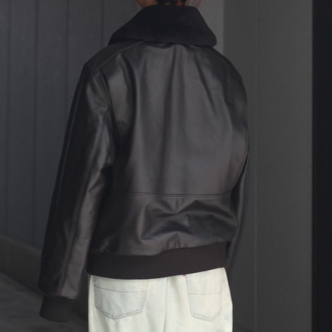 【残り一点】Leather Blouson