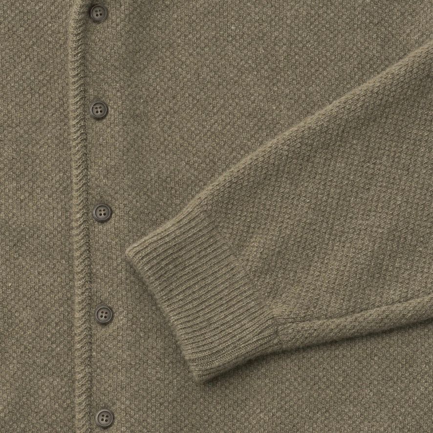 【残り一点】Moss Stitch V-Neck Cardigan