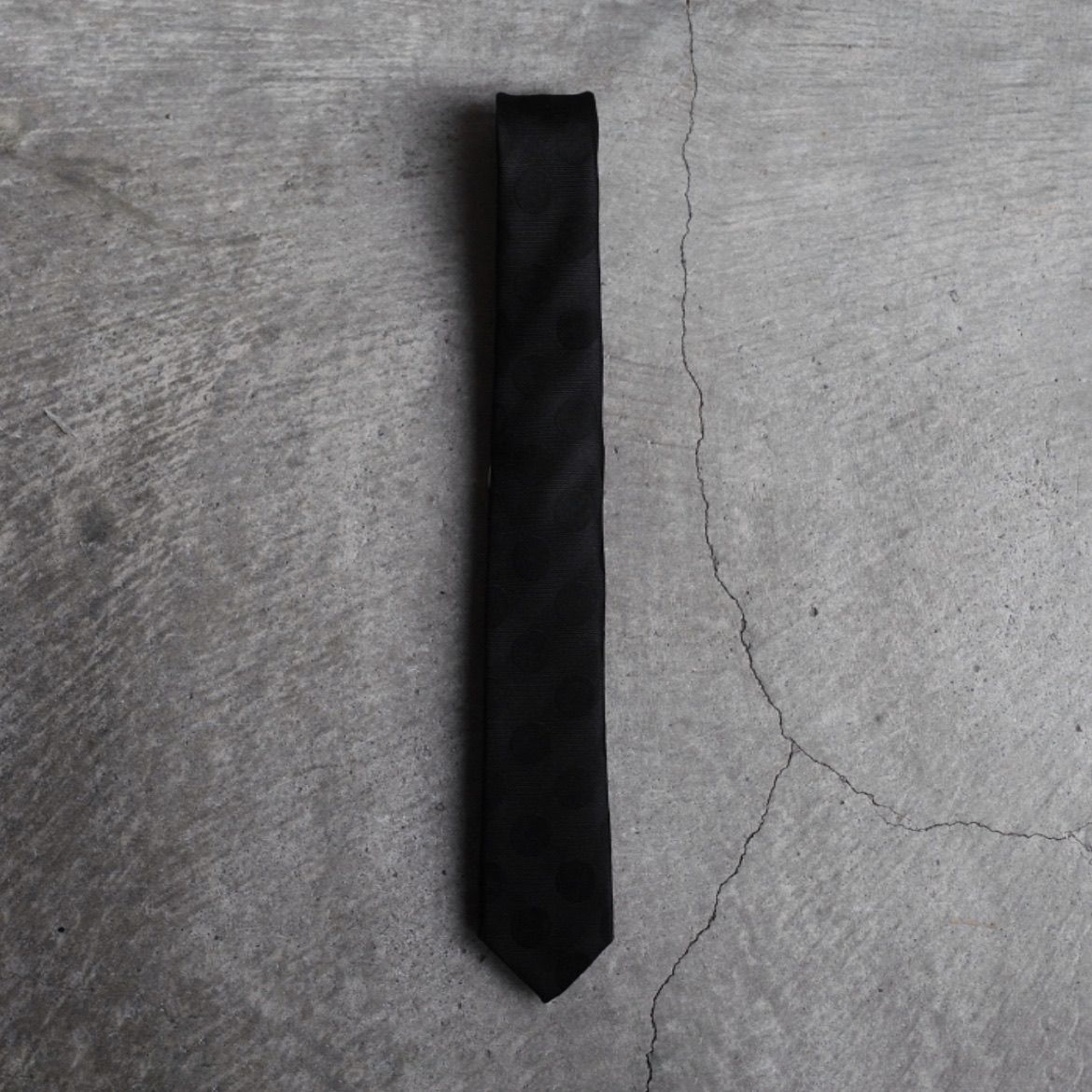 【残りわずか】55mm Dot Tie(BLACK)