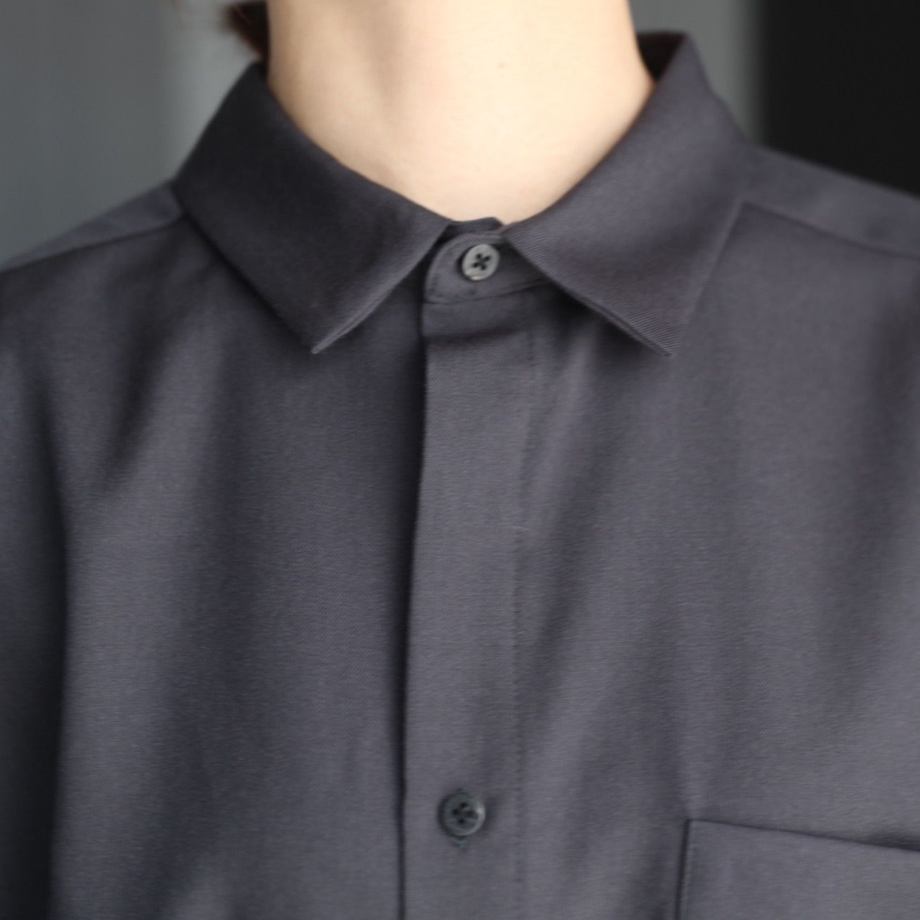 【残り一点】よそいきワイドBOXシャツ