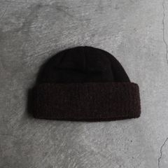【再販売通知受付可能】WO/AL Knit Cap(D.BROWN)