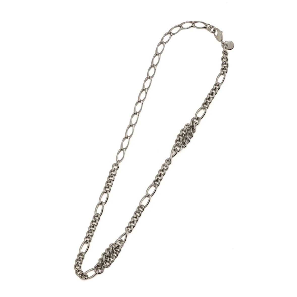 【残り一点】ダブルチェーンネックレス(SILVER)