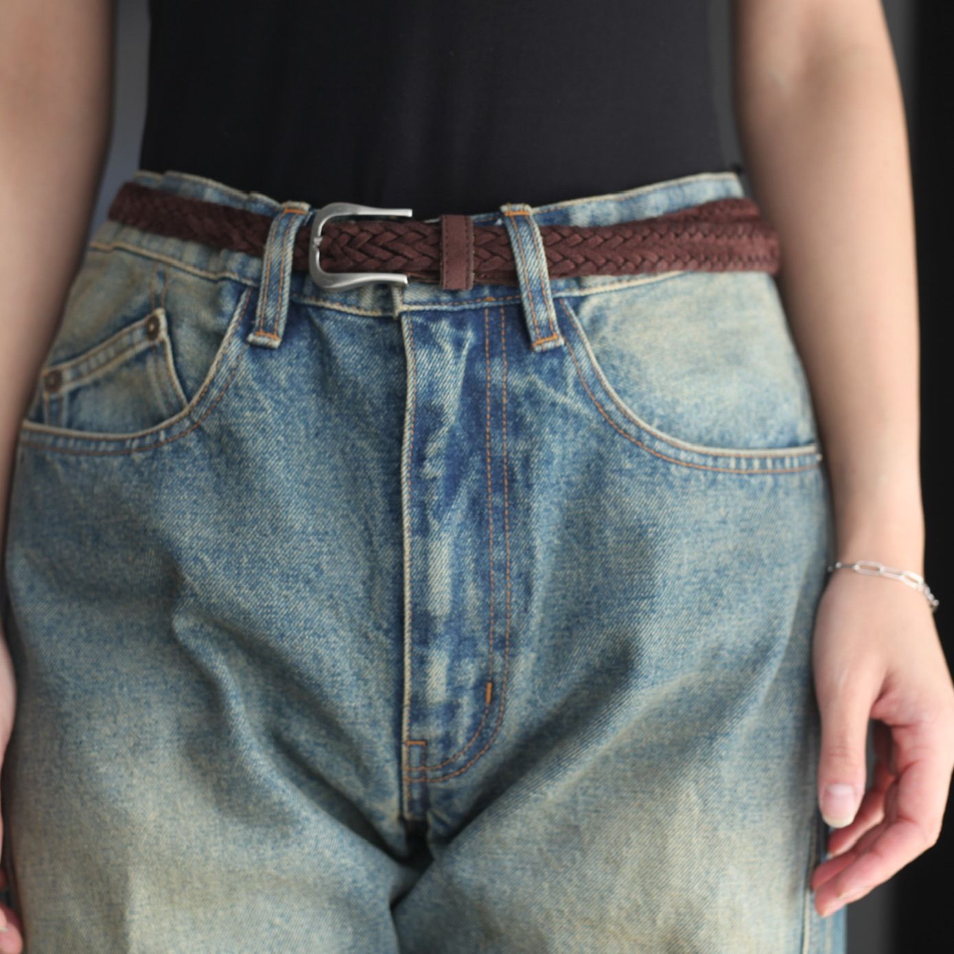 【残りわずか】3D Twisted Jeans