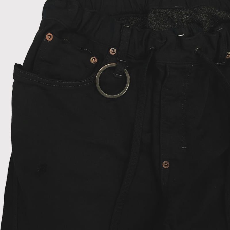 【残りわずか】Home Flare Jeans With Damaged(INLAY DENIM)