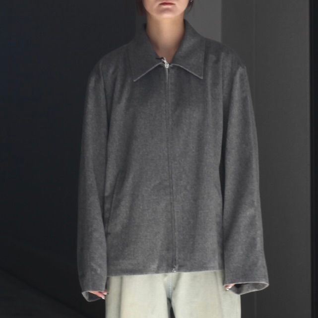 【残りわずか】W/CA Beaver Zip Short Jacket