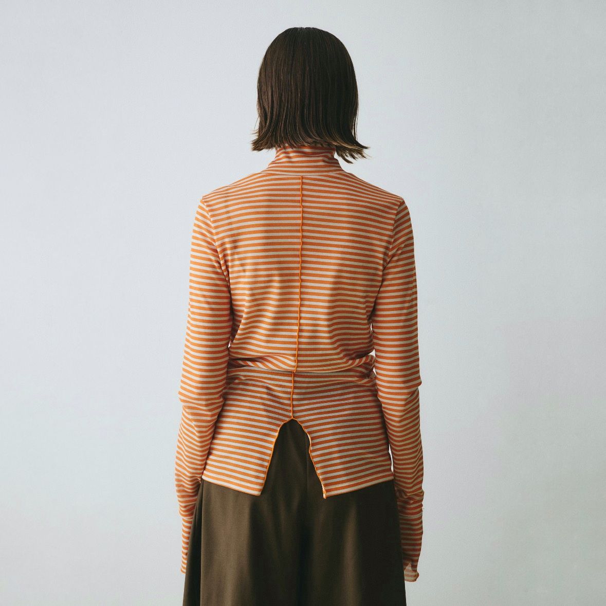【残り一点】High Neck Mesh Inner Tops