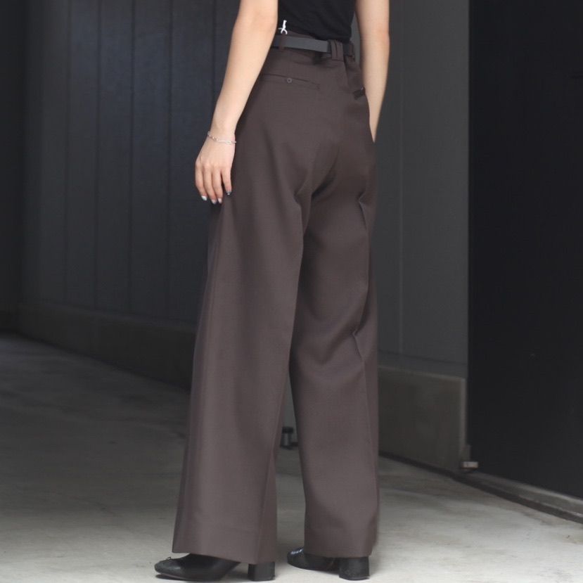 【残り一点】3pleated Wide-leg Trousers