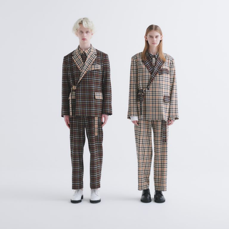 CULLNI - 【残り一点】CULLNI for DAKS LONDON Tie Locken Jacket  