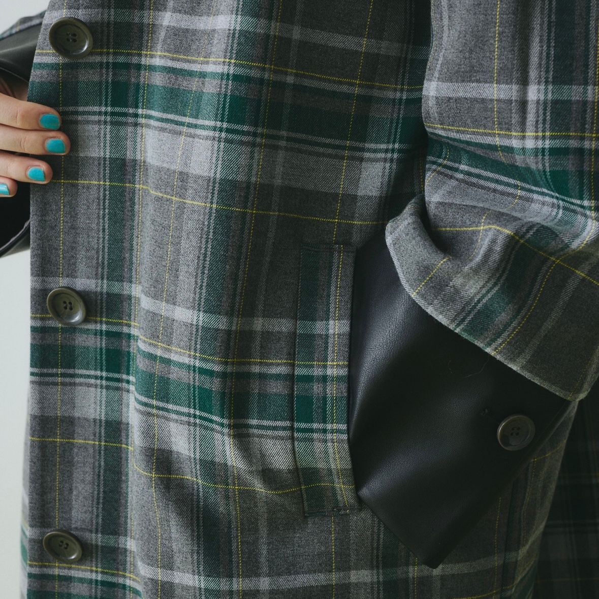 【残り一点】Bi Color Long Coat