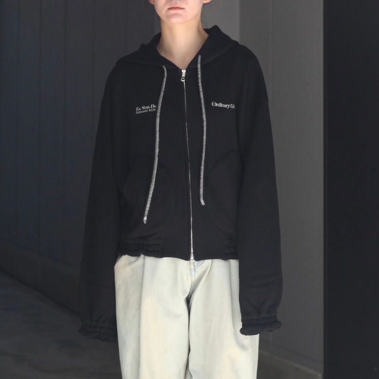 【残り一点】Ordinary Home Old Style Zip Hoodie