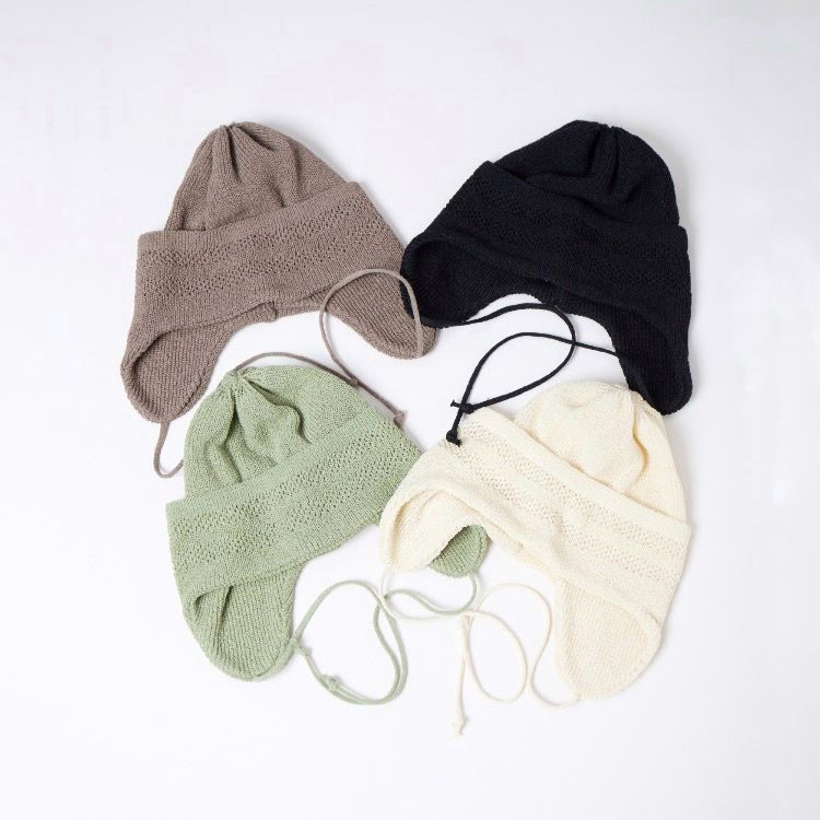 【残り一点】Summer Ear Knit Cap