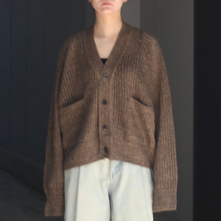 【残り一点】Mock Twisted Yern Knit Cardigan