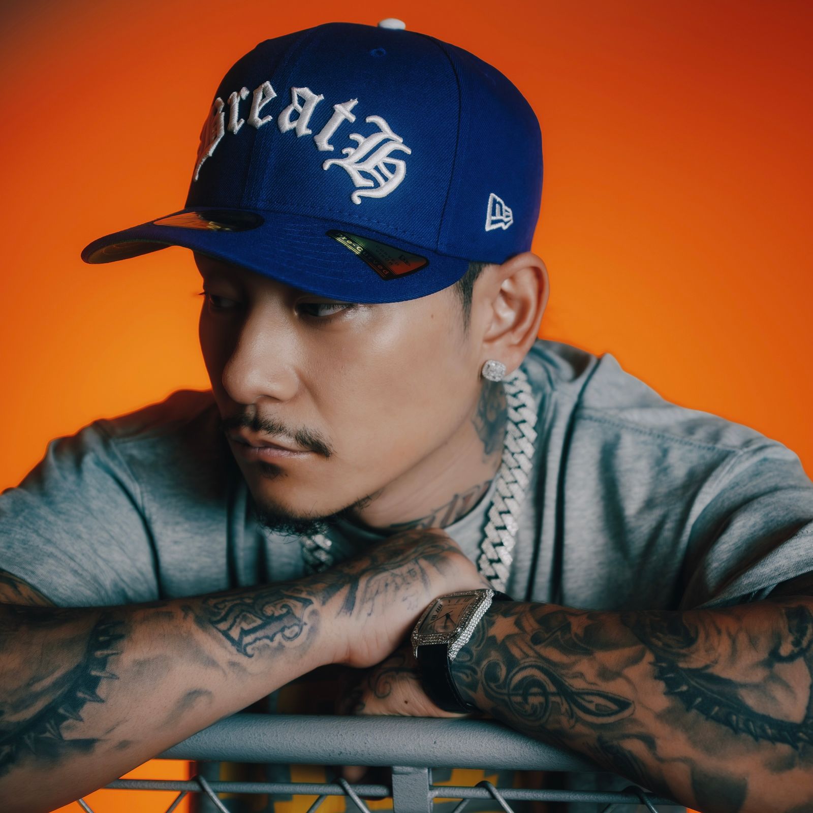 帽子 BREATH x NEW ERA Old English Logo59Fifty BREATH (NEW ERA OLD ENGLISH LOGO 59FIFTY) BLACK - FAMLEST