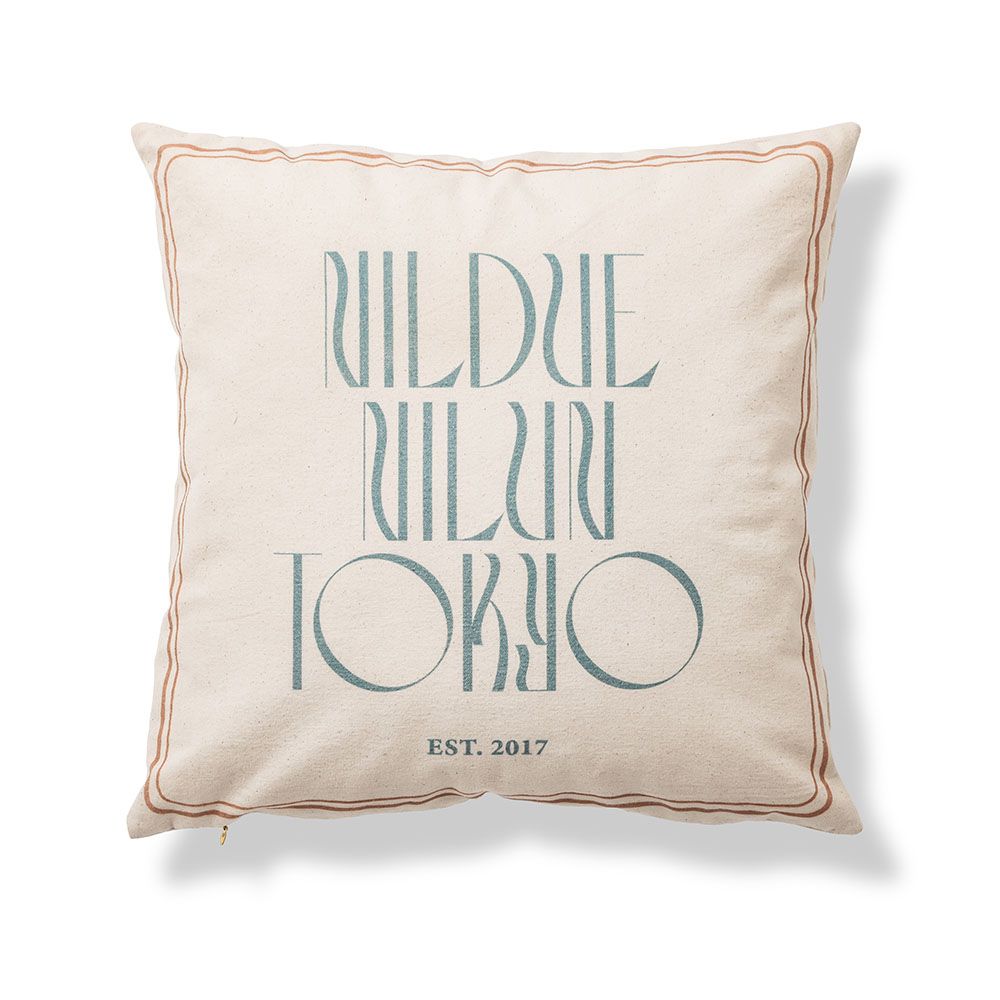 NIL DUE / NIL UN TOKYO - 【残りわずか】Cushion Cover