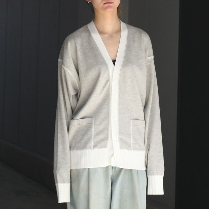 HERILL - 【残り一点】Suvincotton Sweatcardigan | ACRMTSM ONLINE STORE