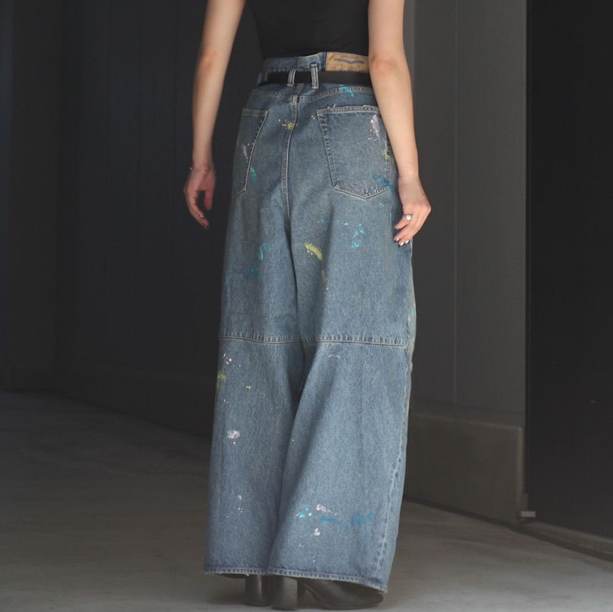 【残り一点】Painted Ordinary City Baggy