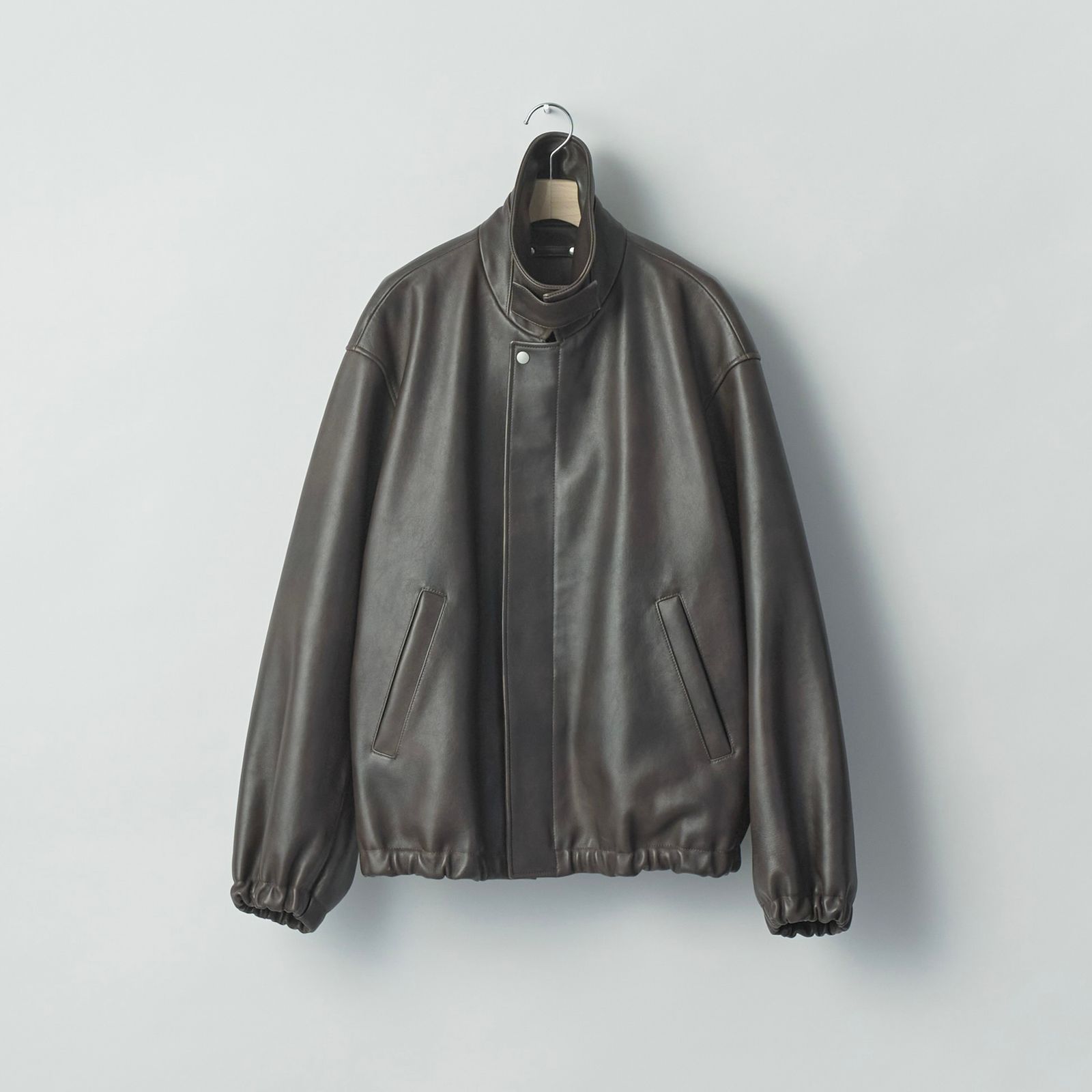 【残りわずか】Sheep Leather Zip Short Jacket