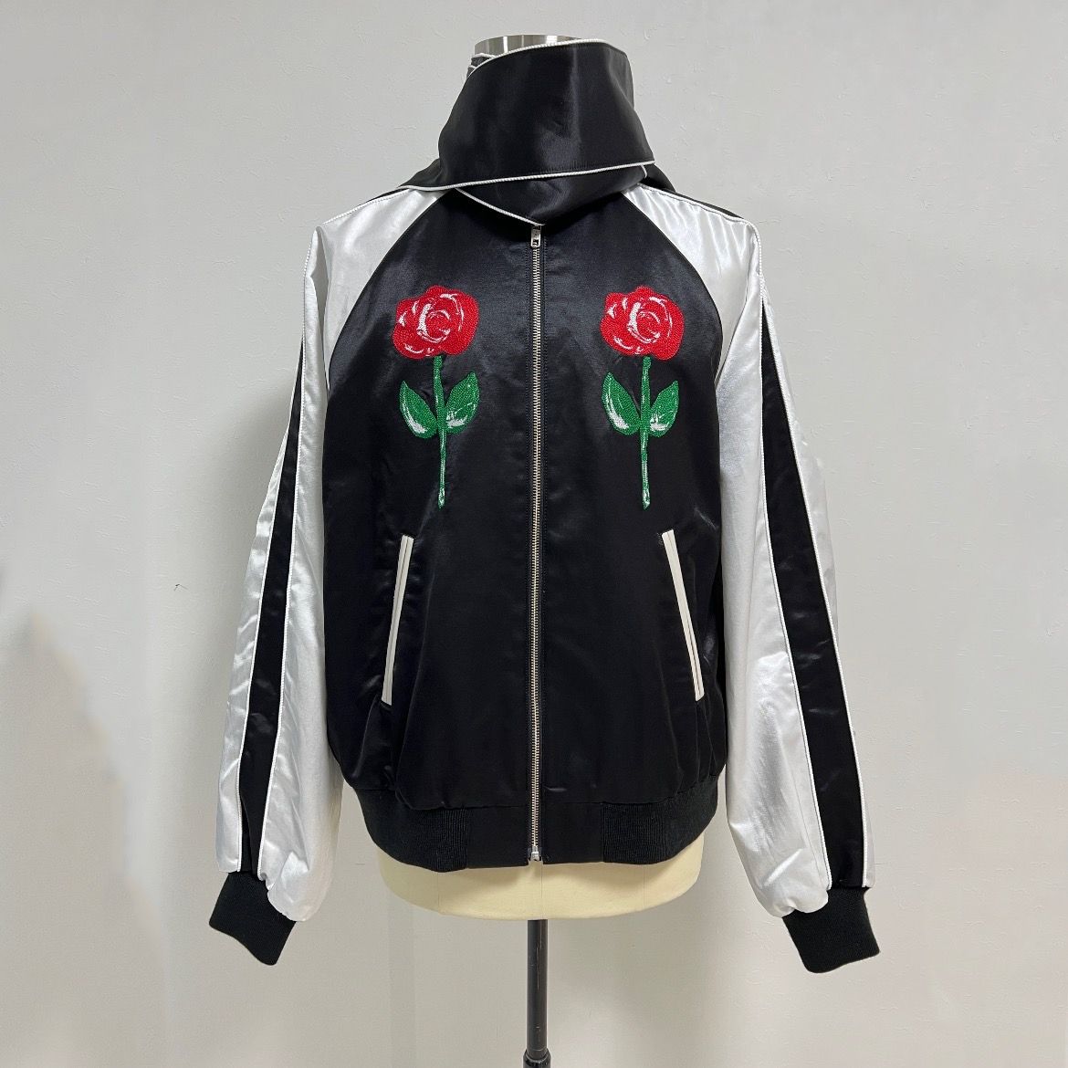 KIDILL - 【残り一点】Bowtie Souvenir Jacket(Rose&Girl Embroidery