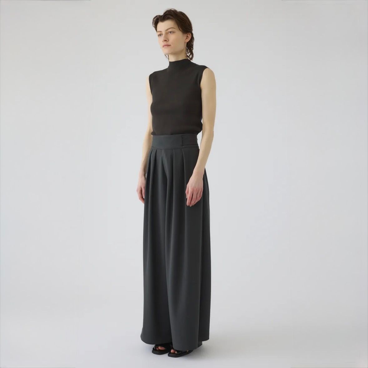 【残り一点】Washable Basic N/S Knit