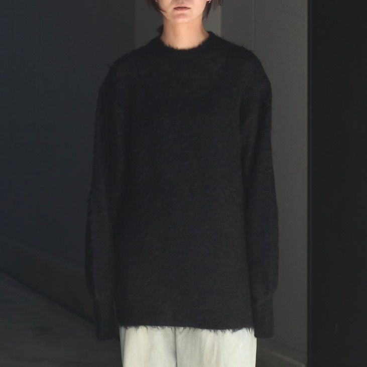 【残り一点】Super Kid Mohair Knit Crew Neck LS