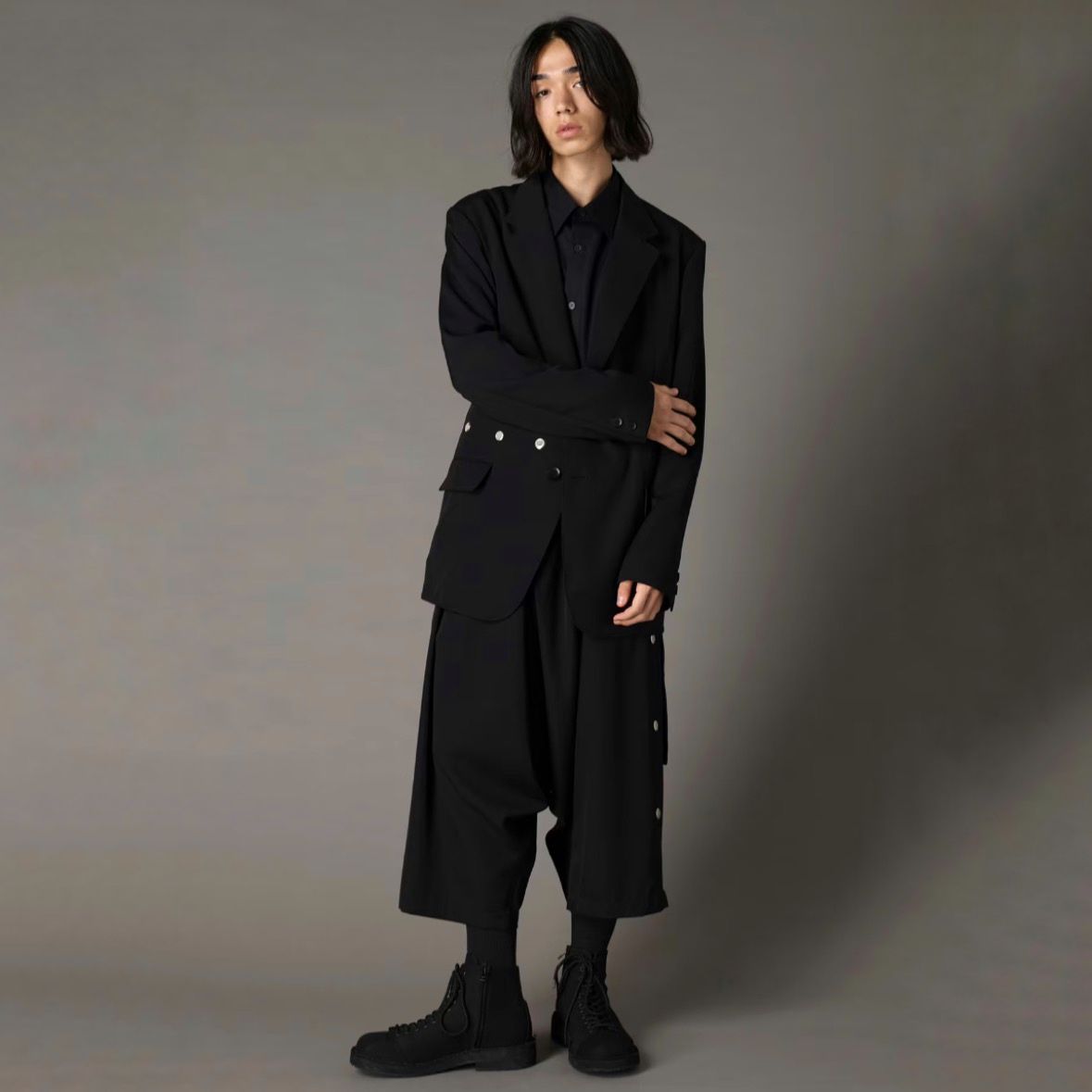 【残り一点】アイレットサルエルパンツ