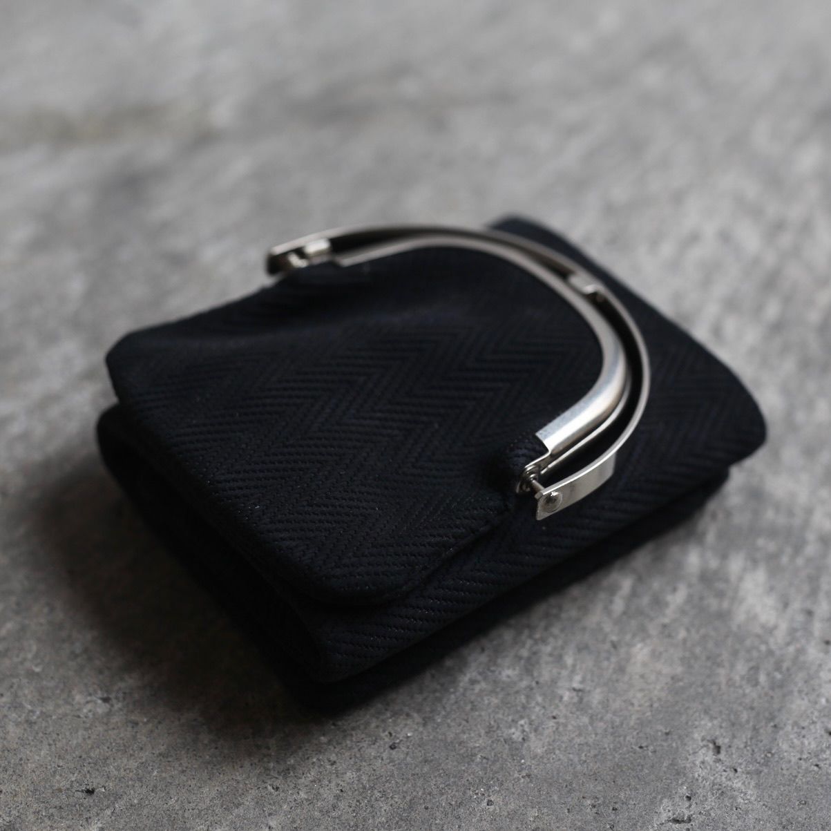 【残り一点】Frame Trifold Wallet(ODD_COW HERRINGBONE)